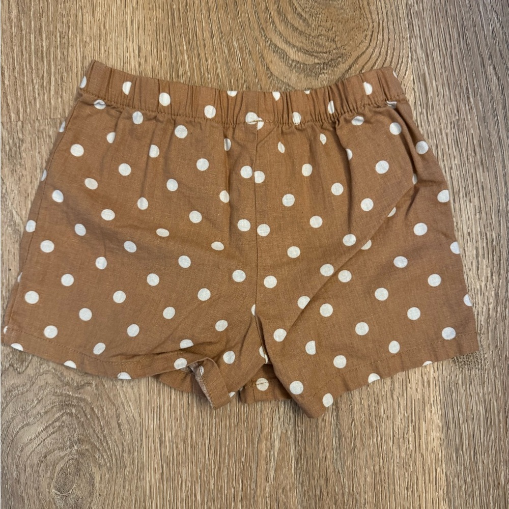 Carter's Brown Polka Dot Shorts